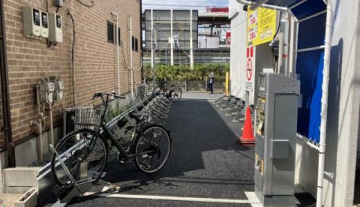 駒込駅東口に駐輪場ができたニャ